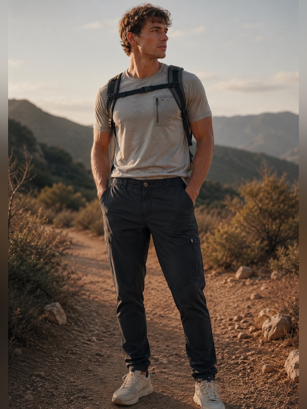 Vuori Dark Gray Climber V412 Ripstop Outdoor Hiking Utility Performance Pants